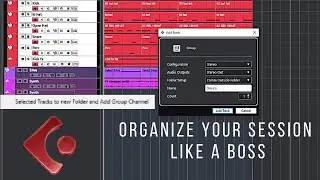 Cubase Quick Tip | Create Group and Folder Track Fast With This Trick