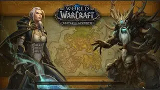 World of Warcraft. Игра за жреца. прокачка с нуля в БФА , квесты.#49.Долина Штормов.