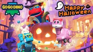 GOGODINO HALLOWEEN ĐẶC BIỆT! 🎃 Trick or Treat cùng Siêu GoGo Dino | Phim Hoạt Hình | Khủng Long 🦕