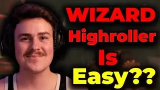 WIZARD HIGHROLLER IS OP! ESPECIALLY WHEN GEARED| DARK AND DARKER GAMEPLAY