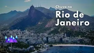 ☔ Chuva no Rio De Janeiro Brasil (Chuva Leve para Dormir e Relaxar)
