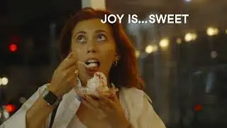 Joy cannot be contained. ®