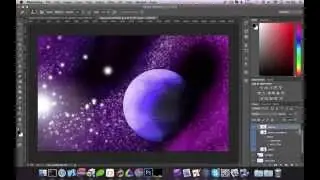 Galaxy Starfield Speedpaint