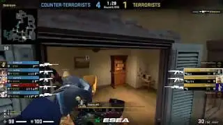 CS:GO - 1v4 clutch ace