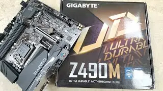 Gigabyte Z490M Ultra Durable Motherboard 10th Gen 4+2 Hybrid Digital VRM Solution  Tech Land