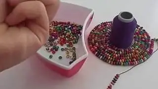 Boncuk Paketleme ve Dizme İşi