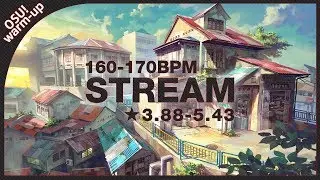 Osu! 10 stream maps[160-170BPM]