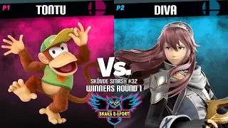 tontu vs Diva | Skövde Smash #32 Ultimate | Winners Round 1