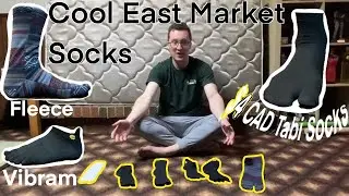 Cool East Market Socks Try on/Review