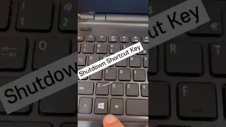 Shutdown Shortcut Key || Computer Shortcut Keys 
