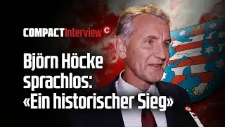 Björn Höcke sprachlos: «Ein historischer Sieg»