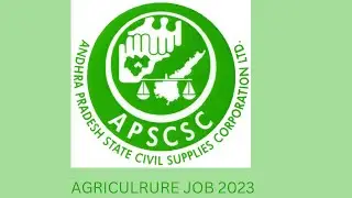 Andhra Pradesh State Civil Supplies Corporation Limited job // Agriculture Job 2023