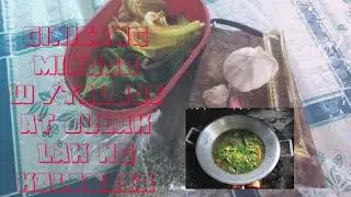 Ginisang monggo w/talbos at bulaklak ng kalabasa