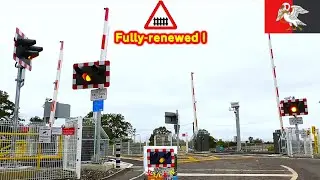 The Fully-renewed Marsh Lane Level Crossing, Buckinghamshire
