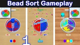 Bead Sort - Satisfying ASMR - Game-play Walk-through (IOS , Android) | MG Games