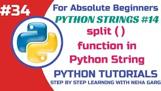 Python split() Method | Splitting Strings in Python | Class 11 & 12 CS 