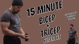 Best Bicep and Tricep Superset Workout for BIGGER ARMS