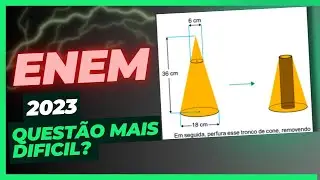 ENEM 2023 - Um artista plástico esculpe uma escultura a partirde um bloco de madeira de lei