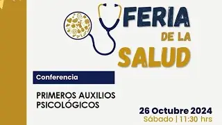 Taller de primeros Auxilios Psicológicos desde la Feria de la Salud 2024