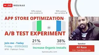 App Store Optimization A/B Testing App Listing - 10x Increase in your Revenue
