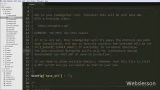 5   Codeigniter Tutorials   Removing index php From Url HD