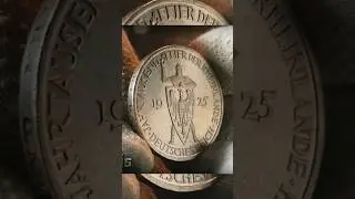 Deutschland 5 reichsmark, 1925. #numismatics #history #coin #silvercoins #marks #numismatic
