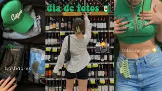 um dia de fotos comigo 🌟| bastidores 100% real