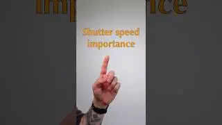 Shutter speed is one of the most important factors that affect the look and feel of your video 🎥