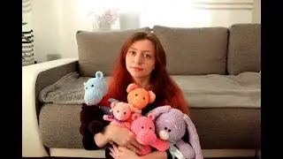 ♡Готовые плюшевые работы♡Вязаные игрушки♡