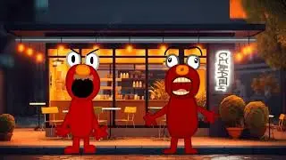 Fake Elmo's Groundventure S2 E86: Fake Elmo sleeps outside Restaurant/in Big Trouble