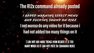 [R12x]The update of R12 command book
