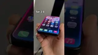 SIRI AI, NOVA ANIMAÇÃO DE ATIVAÇÃO #apple #iPhone