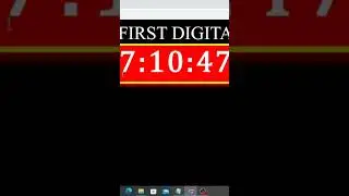 Digital Clock in html CSS and Js 