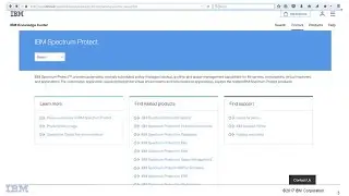 IBM Spectrum Protect's documentation: Knowledge Center Hints and Tips - Demo
