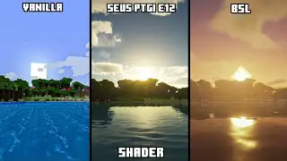 Minecraft Shader Comparison: SEUS PTGI E12 vs BSL Shaders