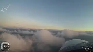 Half Moon Bay Cloud Surfing in a Diamond DA40