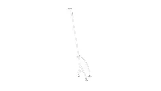 Гюйсшток F. Чертёж. Jack-staff F. Drawings.