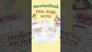 NewtonDesk - Best Notes 📚 For GATE / ESE / FE Engineering Examination (SV2) #shorts #gate #ese2023