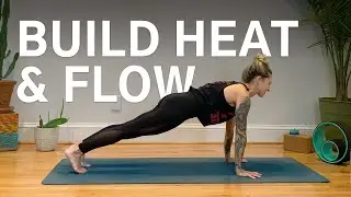🔥 HEAT-BUILDING, Continuous Vinyasa Flow (11 Min)