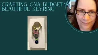 crafting on a budget’s beautiful keyring  #HANDCRAFTED #HANDMADE