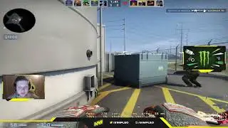 S1MPLE PLAYS FACEIT NUKE - 27 KILLS