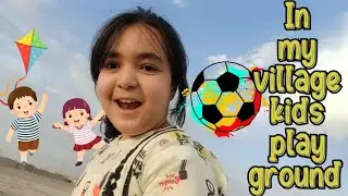 in my village's kids football ground