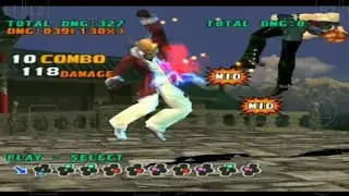 Tekken 3 heihachi combo | tekken 3 heihachi power punch ✊| heihachi mishima hit | tekken 3 | #shorts