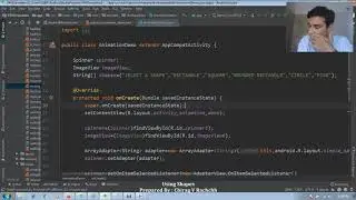 Android Practical 39 Spinner and Drawables (Programmatically)