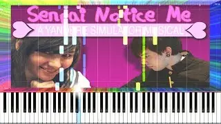 Senpai Notice Me: A Yandere Simulator Musical - Random Encounters [Synthesia Piano Tutorial]