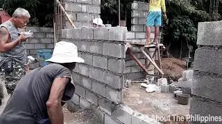 BUILDING A SIMPLE HOUSE IN THE PHILIPPINES - HARD WORK