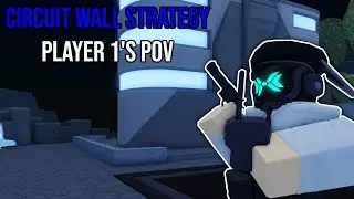 [Raw Footage] How To Beat Cyber City Hardcore (Circuit Wall - P1 POV) | Roblox TDS