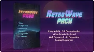 Retro Wave Pack - AE Template