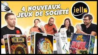 On joue à 4 nouveautés Iello : Luz, King of Tokyo Duel, The Gang et 3 secondes (pas plus)