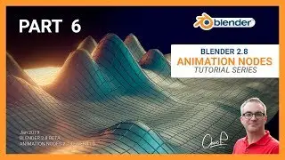 #6 - More Fun with Audio - Animation Nodes Blender 2.8 Tutorial Series